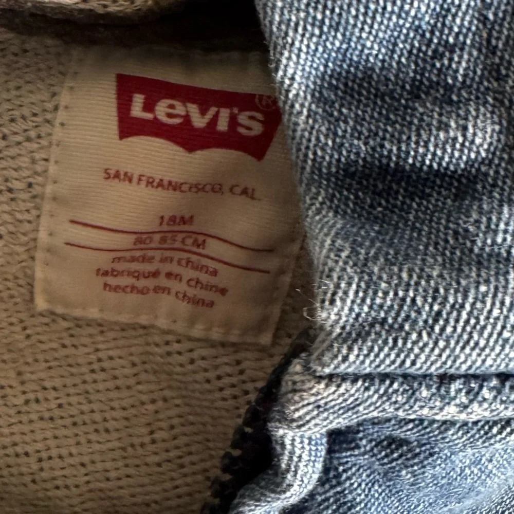 Levi’s Denim Set Zip Hoodie Jacket Joggers